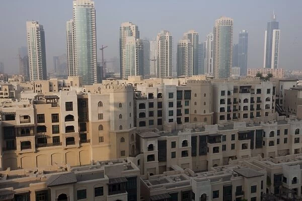 Moorish style architecture, Downtown Burj Dubai, Dubai, United Arab Emirates, Middle East