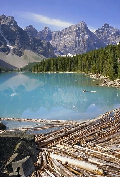 Moraine Lake, Rocky Mountains, Alberta, Canada