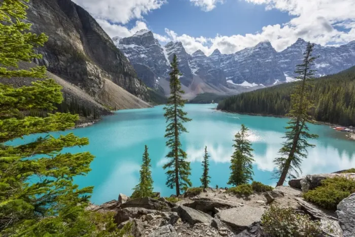 Framed Print : Moraine Lake and the Valley of the Ten Peaks, Banff National Park, UNESCO World Heritage Site Framed Print : Moraine Lake and the Valley of the Ten Peaks, Banff National Park, UNESCO World Heritage Site