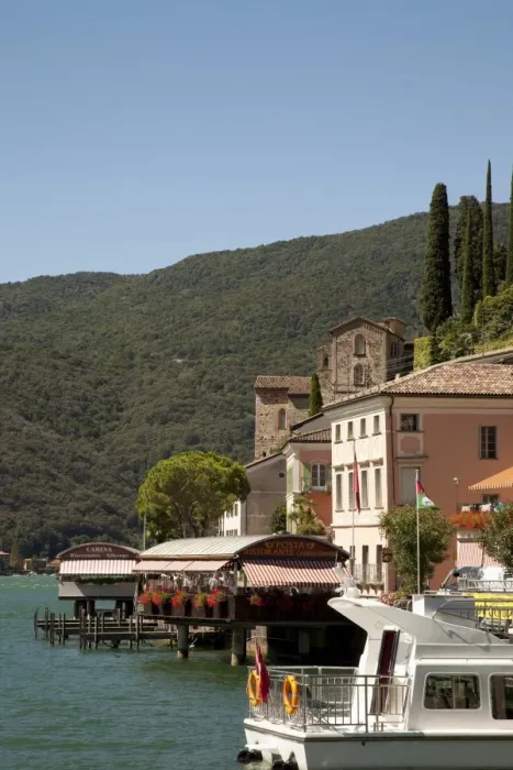 Framed Print : Morcote, Lake Lugano, Canton Tessin, Switzerland, Europe Framed Print : Morcote, Lake Lugano, Canton Tessin, Switzerland, Europe