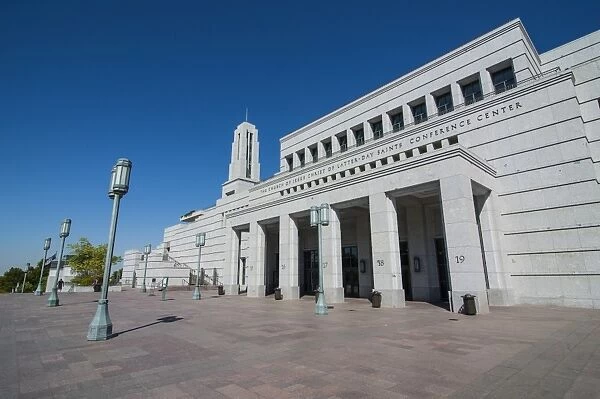 Mormon Conference Center on Temple Square, Salt Lake City, Utah, United States of America, North America
