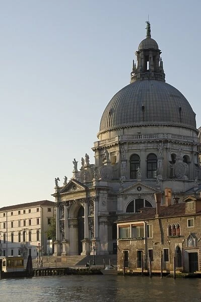 Morning light, Chiesa Della Salute, Grand Canal, Venice, UNESCO World Heritage Site