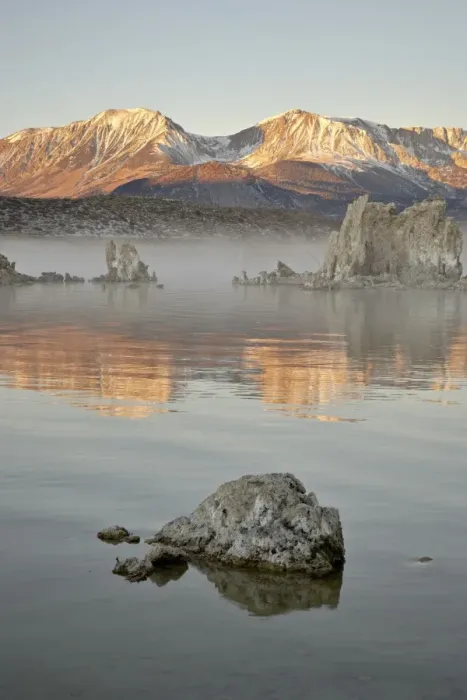 Framed Print : Morning light, Mono Lake, California, United States of America, North America Framed Print : Morning light, Mono Lake, California, United States of America, North America