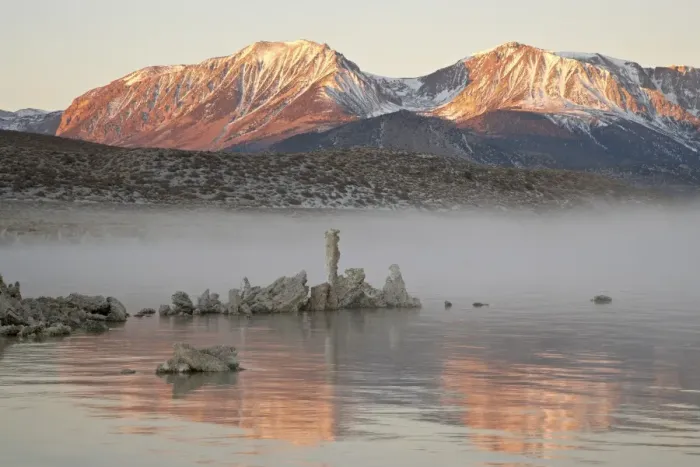 Framed Print : Morning light, Mono Lake, California, United States of America, North America Framed Print : Morning light, Mono Lake, California, United States of America, North America