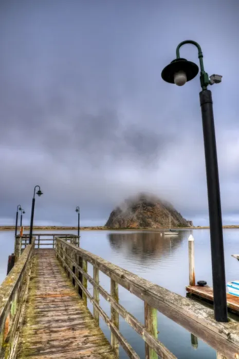 Framed Print : Morro Bay, California, United States of America, North America Framed Print : Morro Bay, California, United States of America, North America