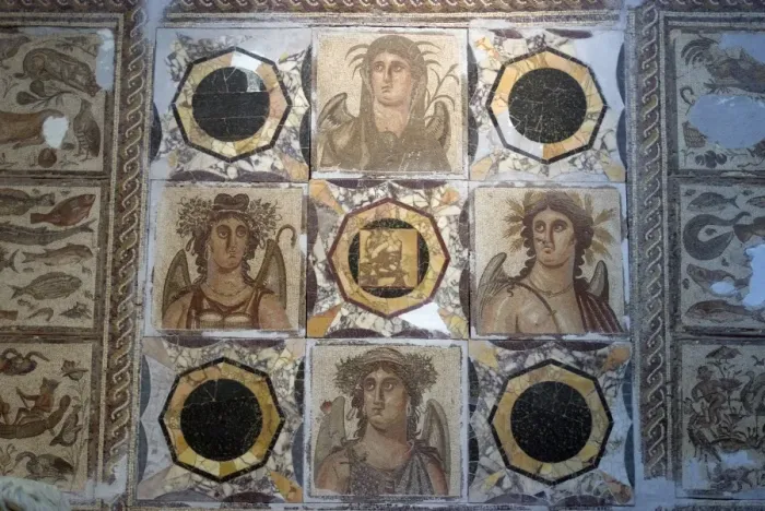 Framed Print : Mosaic from one of the Roman sites in Libya, Jamahiriya Museum, Tripoli Framed Print : Mosaic from one of the Roman sites in Libya, Jamahiriya Museum, Tripoli