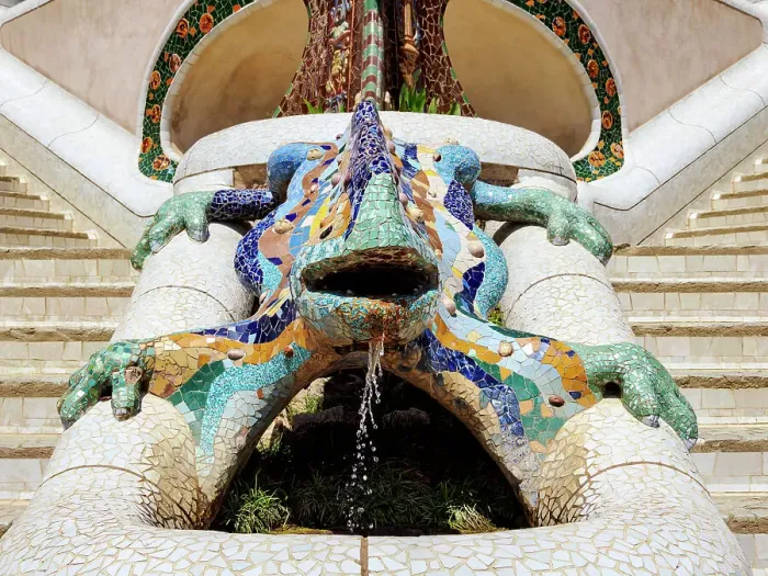 Framed Print : Mosaic Salamander, Park Guell, UNESCO World Heritage Site, Barcelona, Catalonia, Spain, Europe Framed Print : Mosaic Salamander, Park Guell, UNESCO World Heritage Site, Barcelona, Catalonia, Spain, Europe