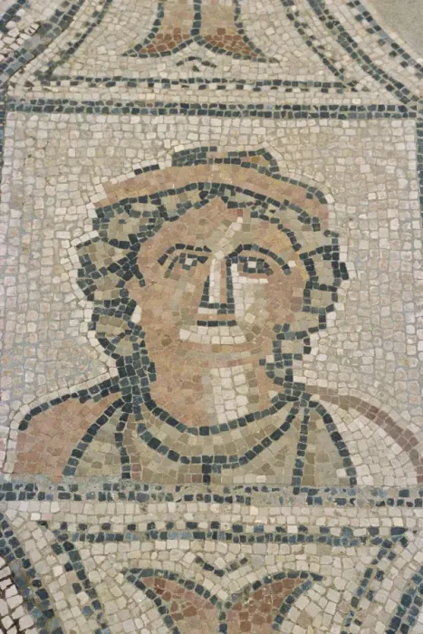 Framed Print : Mosaic, Volubilis Framed Print : Mosaic, Volubilis