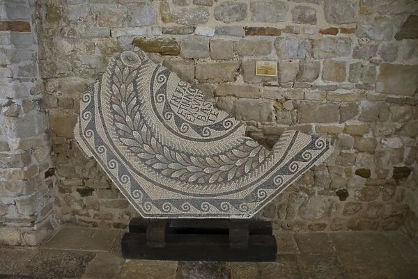 Mosaics in the 6th century Euphrasian Basilica, UNESCO World Heritage Site