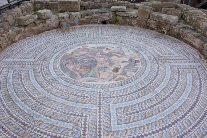 Framed Print : Mosaics at the archaeological site of Paphos, UNESCO World Heritage Site, Cyprus, Europe Framed Print : Mosaics at the archaeological site of Paphos, UNESCO World Heritage Site, Cyprus, Europe