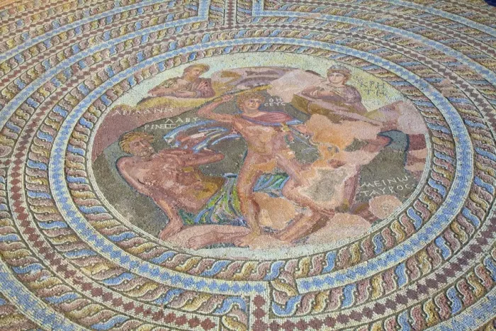 Framed Print : Mosaics at Kato Paphos Archaeological Park, UNESCO World Heritage Site, Paphos, Cyprus Framed Print : Mosaics at Kato Paphos Archaeological Park, UNESCO World Heritage Site, Paphos, Cyprus