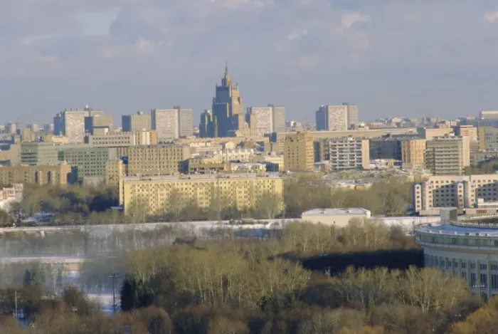 Framed Print : Moscow skyline Framed Print : Moscow skyline
