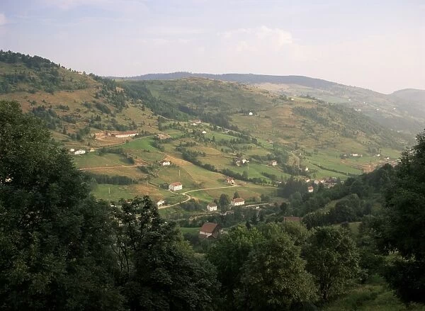 Moselotte Valley, Bas-Rupts area, near Gerardmer, Vosges Mountains, Lorraine