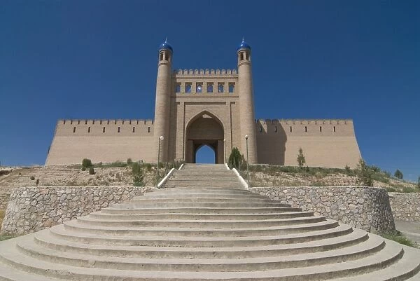 Mosque, Istarvashan, Tajikistan, Central Asia
