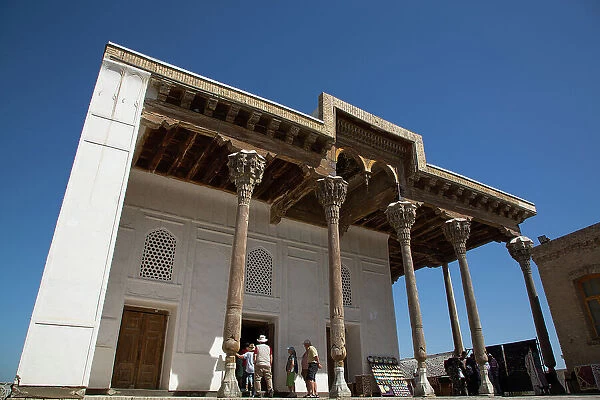 Mosque Jome, Ark of Bukhara, Bukhara, Uzbekistan, Central Asia, Asia
