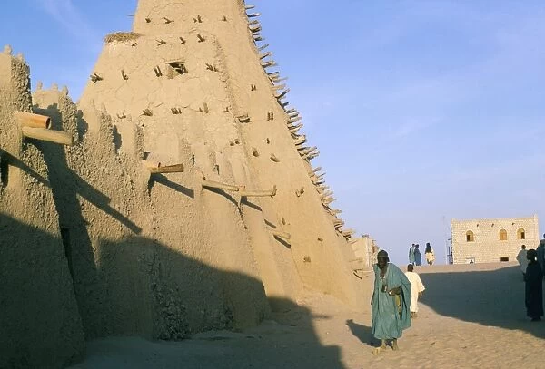Mosque, Timbuktu (Tombouctou), UNESCO World Heritage Site, Mali, Africa