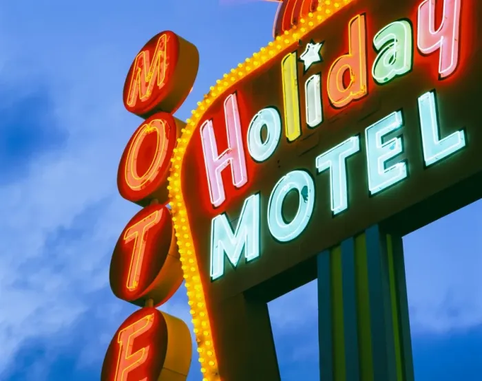 Framed Print : Motel sign, The Strip, Las Vegas, Nevada, United States of America, North America Framed Print : Motel sign, The Strip, Las Vegas, Nevada, United States of America, North America