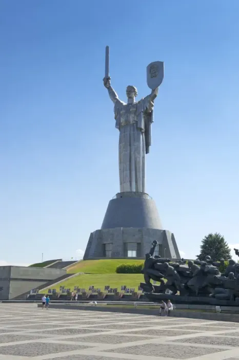 Framed Print : Motherland Statue (Rodina Mat), Kiev, Ukraine, Europe