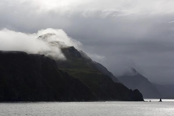 Mount Ballyhoo, Dutch Harbor, Amaknak Island, Aleutian Islands, Alaska, United States of America