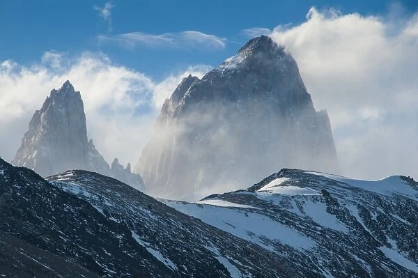 Mount Fitzroy, El Chalten, Los Glaciares National Park, UNESCO World Heritage Site, Patagonia, Argentina, South America