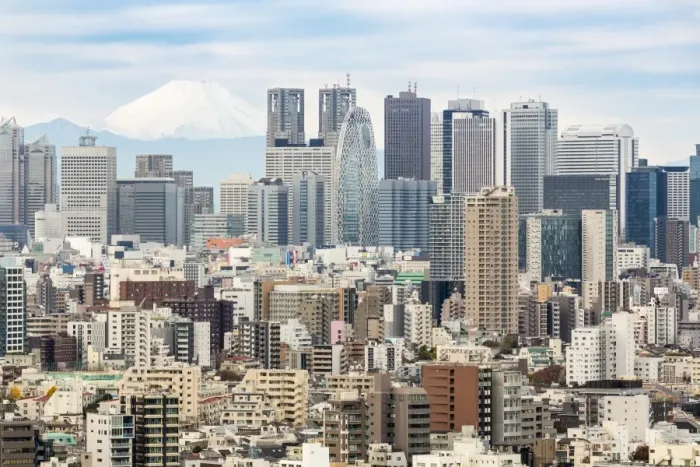 Framed Print : Mount Fuji and the Shinjuku district skyscraper skyline, Tokyo, Japan, Asia Framed Print : Mount Fuji and the Shinjuku district skyscraper skyline, Tokyo, Japan, Asia