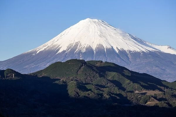 Mount Fuji, UNESCO World Heritage Site, Fuji-Hakone-Izu National Park, Shizuoka, Honshu