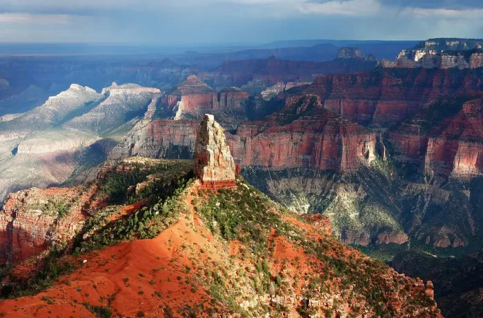 Framed Print : Mount Hayden from Point Imperial, north rim, Grand Canyon, Arizona, United States of America, North America Framed Print : Mount Hayden from Point Imperial, north rim, Grand Canyon, Arizona, United States of America, North America