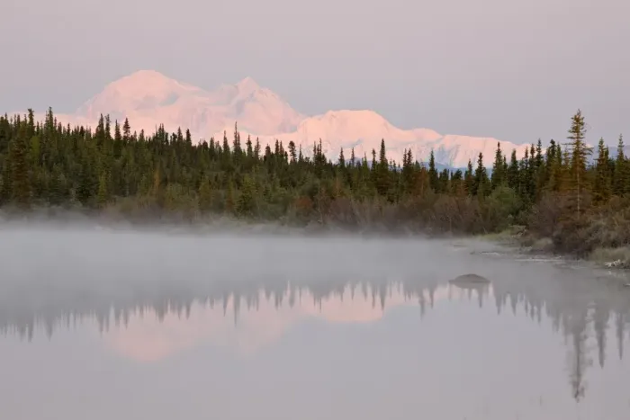 Framed Print : Mount McKinley (Mount Denali) reflected in a lake along the Denali Highway Framed Print : Mount McKinley (Mount Denali) reflected in a lake along the Denali Highway