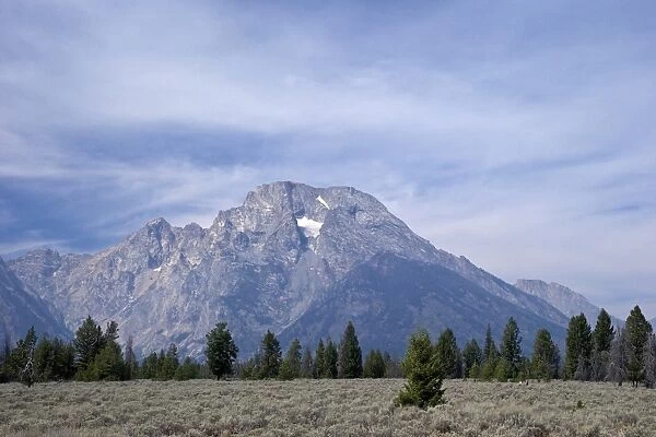 Mount Moran, Grand Teton National Park, Wyoming, United States of America, North America