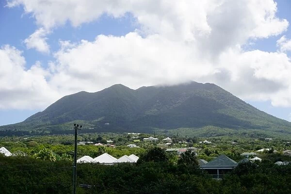 Mount Nevis, Nevis, St. Kitts and Nevis, Leeward Islands, West Indies, Caribbean