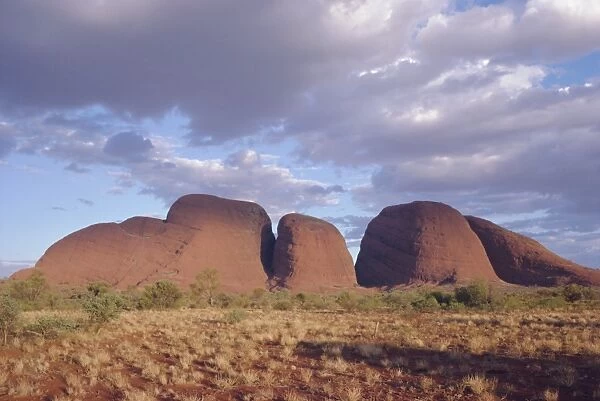 Mount Olga from the west, Northern Territory, Australia