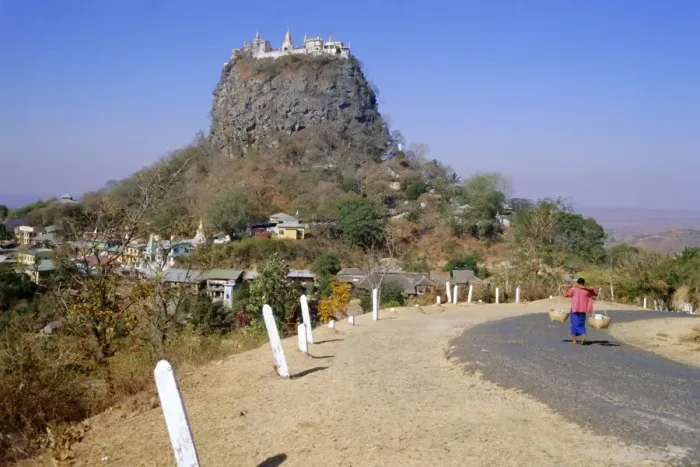 Framed Print : Mount Popa, Myanmar (Burma), Asia Framed Print : Mount Popa, Myanmar (Burma), Asia