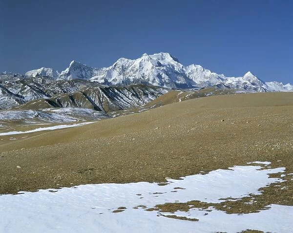 Mount Shishaoangma, 8038m, Tibet, China, Asia