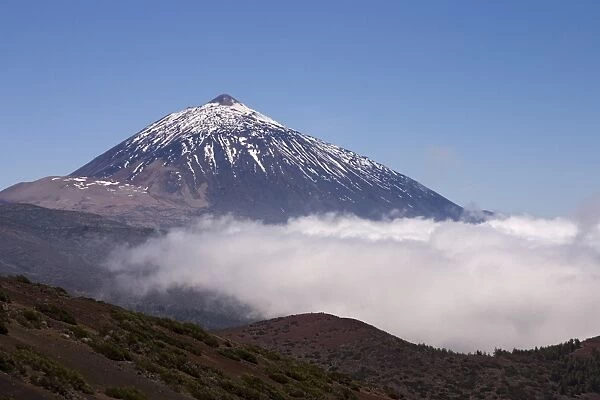 Mount Teide (Pico del Teide) from the east, Parque Nacional de Las Canadas del Teide