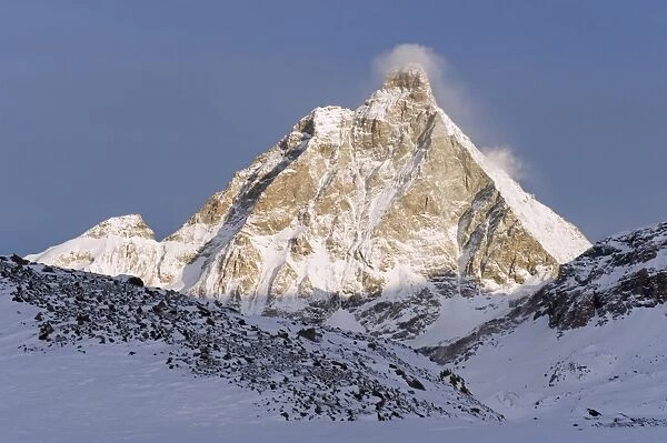 Mountain scenery and Monte Cervino (The Matterhorn), Cervinia, Valle d Aosta
