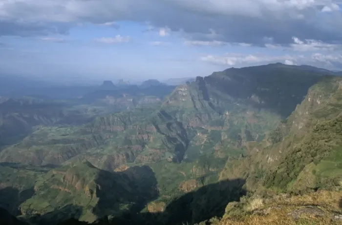 Framed Print : Mountain scenery near Sankaber, Simien Mountains National Park, UNESCO World Heritage Site Framed Print : Mountain scenery near Sankaber, Simien Mountains National Park, UNESCO World Heritage Site