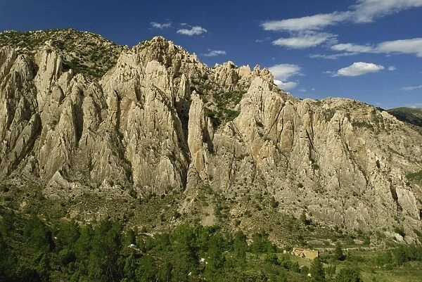 Mountain scenery near Villarluengo