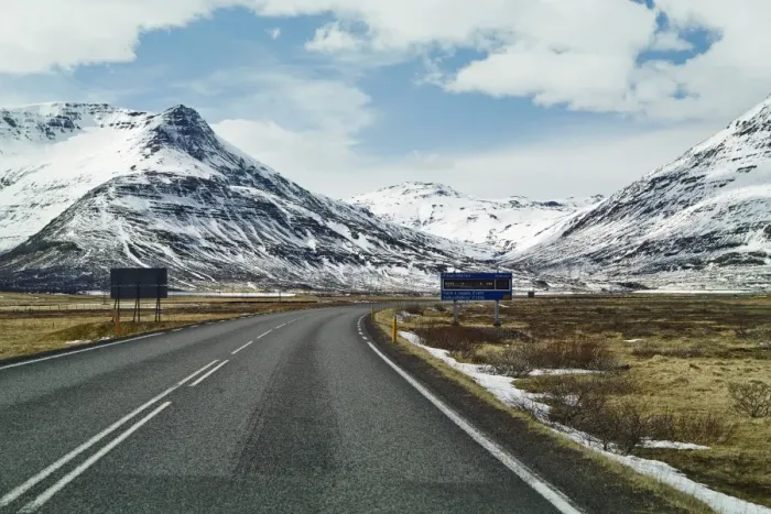 Framed Print : Mountainous landscape along the south coast of the island, Icelandic road trip along route 1 Framed Print : Mountainous landscape along the south coast of the island, Icelandic road trip along route 1