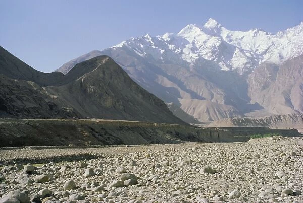 Mountains in the area of the Karakoram Highway, China