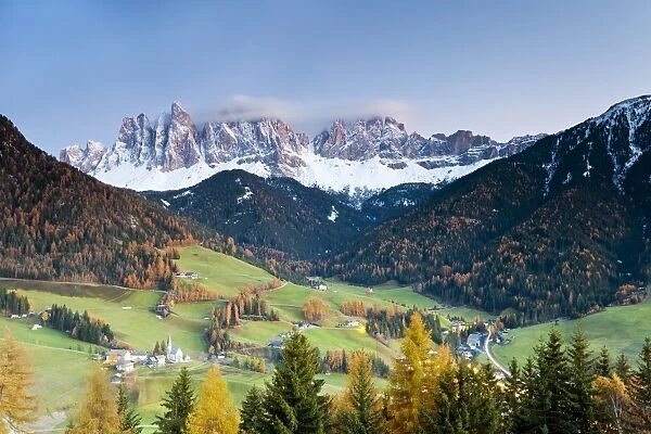 Mountains of the Geisler Gruppe  /  Geislerspitzen, Dolomites, Trentino-Alto Adige