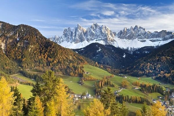 Mountains of the Geisler Gruppe  /  Geislerspitzen, Dolomites, Trentino-Alto Adige