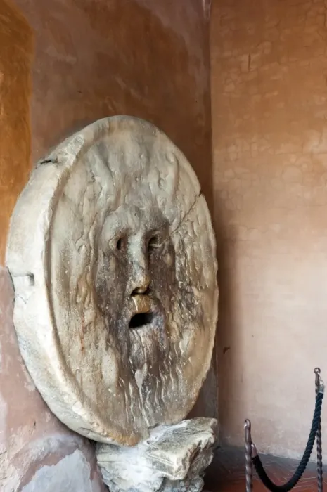 Framed Print : Mouth of Truth (Bocca della Verita), Basilica of St Framed Print : Mouth of Truth (Bocca della Verita), Basilica of St