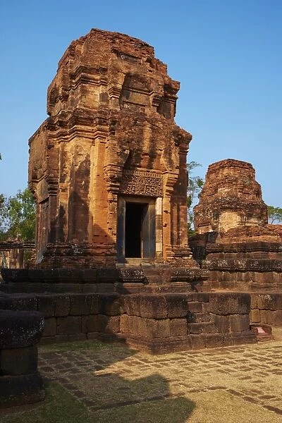 Muang Tham Temple, Khmer temple from period and style of Angkor, Buriram Province, Thailand, Southeast Asia, Asia