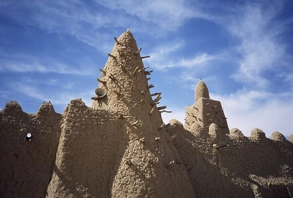 Mud mosque, Timbuktu, Mali, Africa