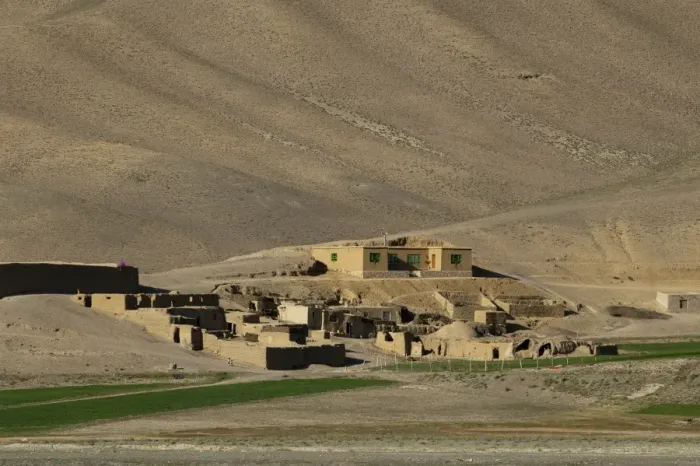 Framed Print : Mud village in Bamiyan Province, Afghanistan, Asia Framed Print : Mud village in Bamiyan Province, Afghanistan, Asia