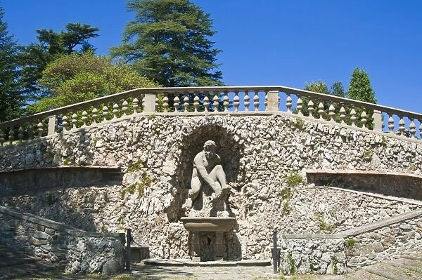 The Mugnone Grotto, Villa di Pratolino, Vaglia, Firenze Province, Tuscany, Italy, Europe