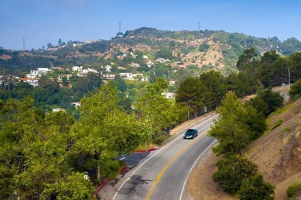 Mulholland Drive, Los Angeles, California, United States of America, North America