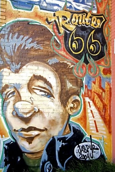 Mural by Jaspyr on Historic Route 66