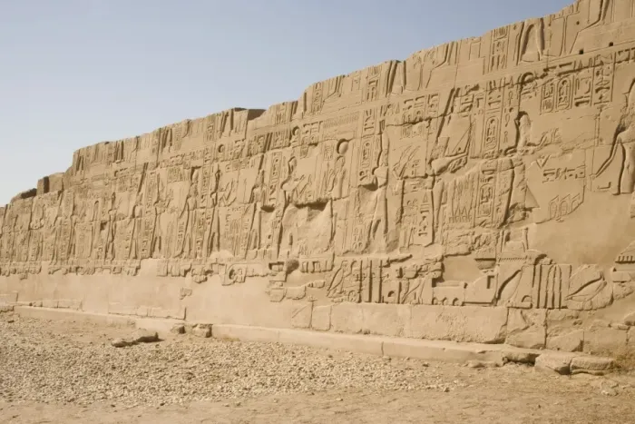Framed Print : Mural reliefs, Temples of Karnak, Karnak, near Luxor, Thebes, UNESCO World Heritage Site Framed Print : Mural reliefs, Temples of Karnak, Karnak, near Luxor, Thebes, UNESCO World Heritage Site