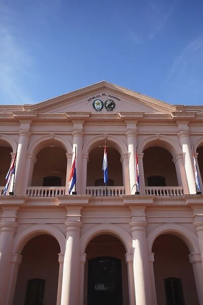 Museo del Congreso Nacional (Museum of the National Congress), formerly the Cabildo, Asuncion, Paraguay, South America